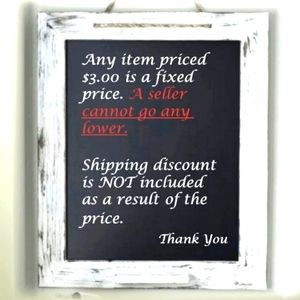 📌 Items priced $3.00